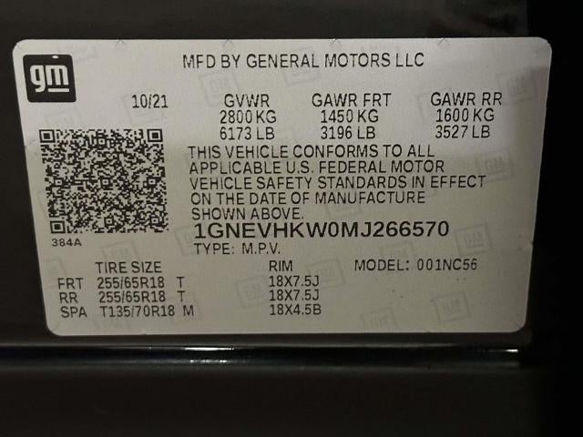 2021 Chevrolet Traverse LT Leather