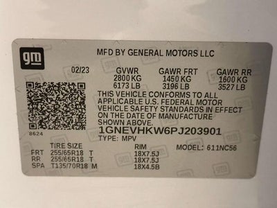 2023 Chevrolet Traverse LT Leather