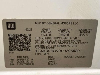 2023 Chevrolet Traverse RS