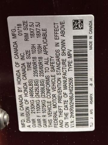 2018 Honda CR-V EX-L