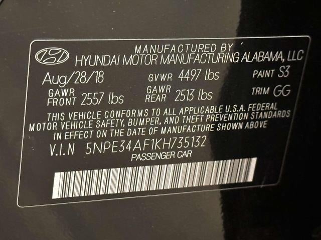 2019 Hyundai Sonata Limited