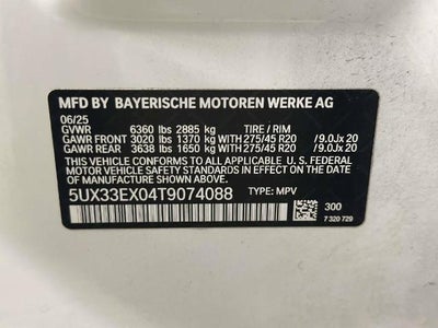 2026 BMW X6 xDrive40i