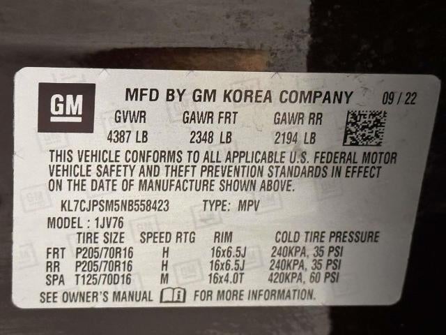 2022 Chevrolet Trax LT