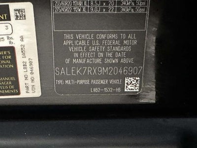 2021 Land Rover Defender Base