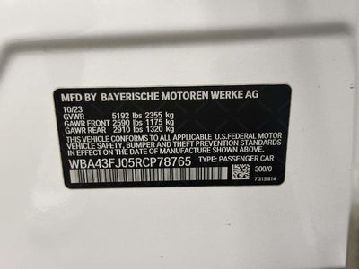 2024 BMW 530i 530i